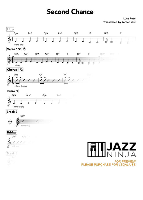 Second Chance - Full Score